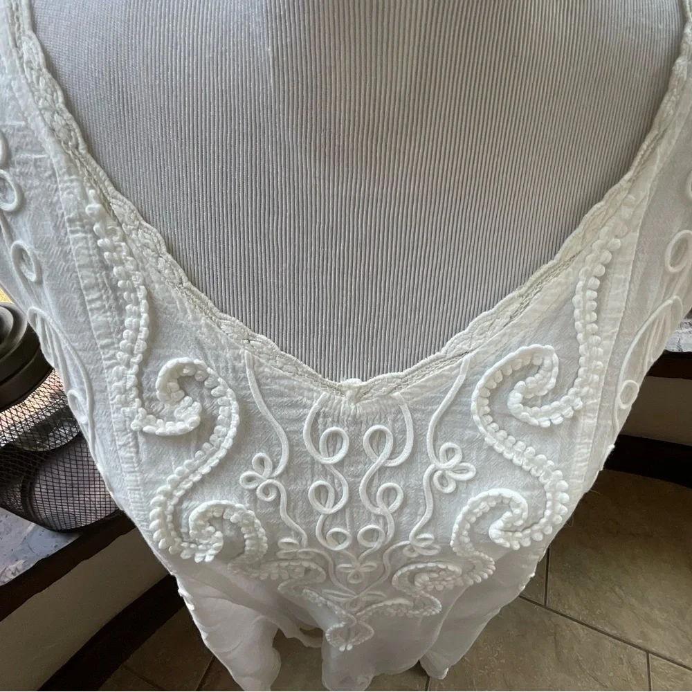 Organic Cotton Custom Boho Tunic Top - Picture 3 of 8